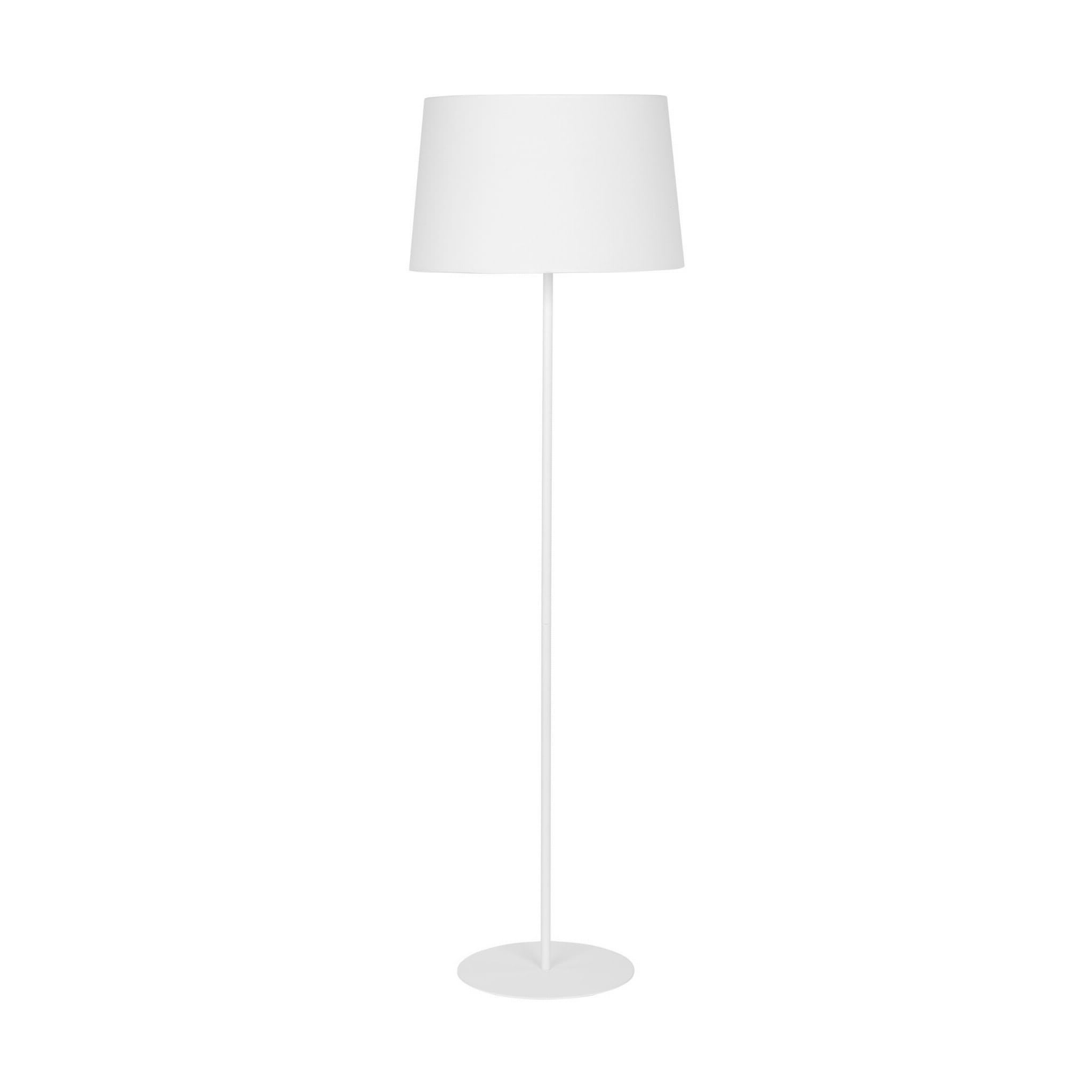 Lampa podłogowa stojąca Maja biała 1xE27x15W wym: 148 x 45 x 45 cm tkanina TK Lighting