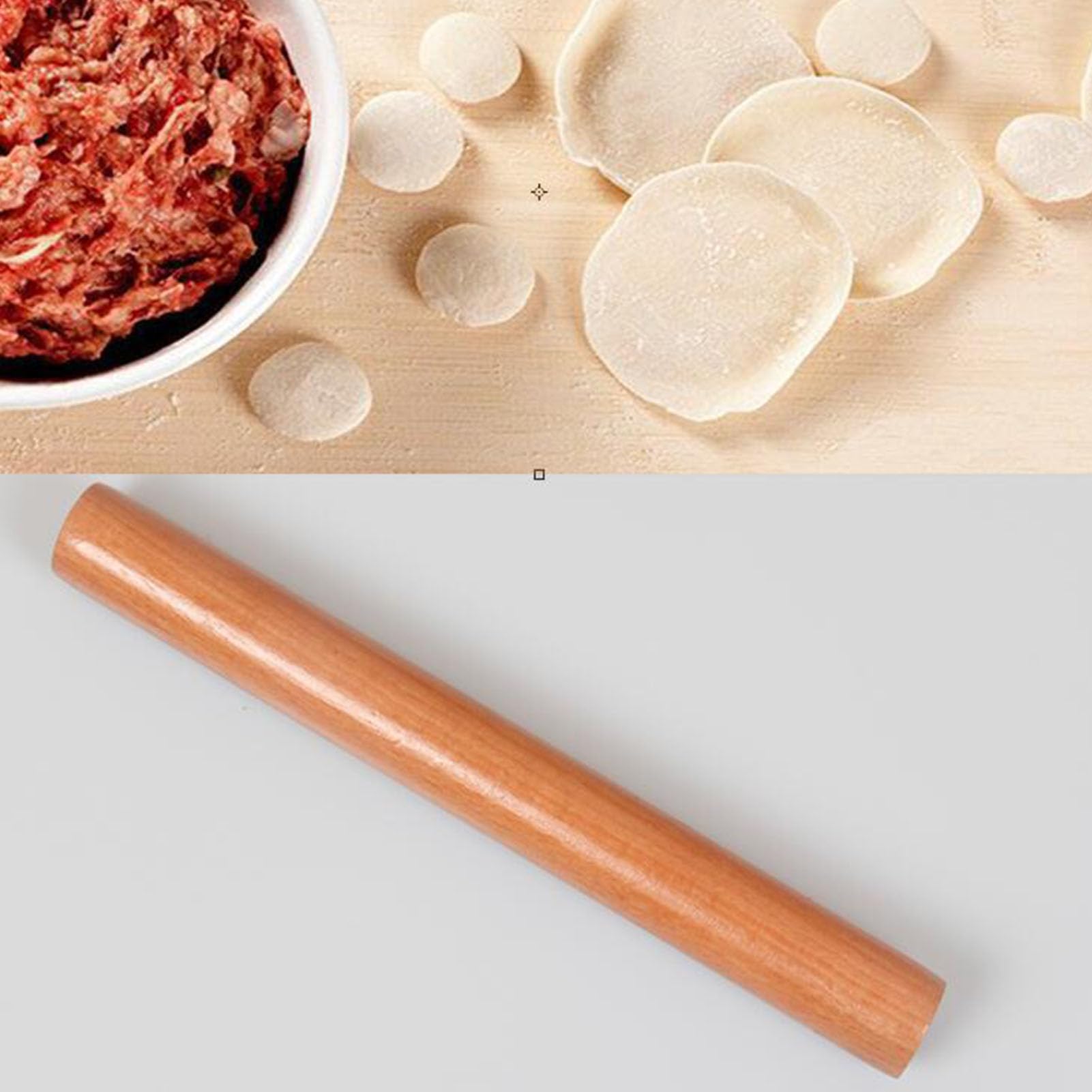 Rodillo Madera 25cm Diam: 6cm Tescoma - Herramientas Para Fondant Y Masas - Rodillos - Tienda Repostería