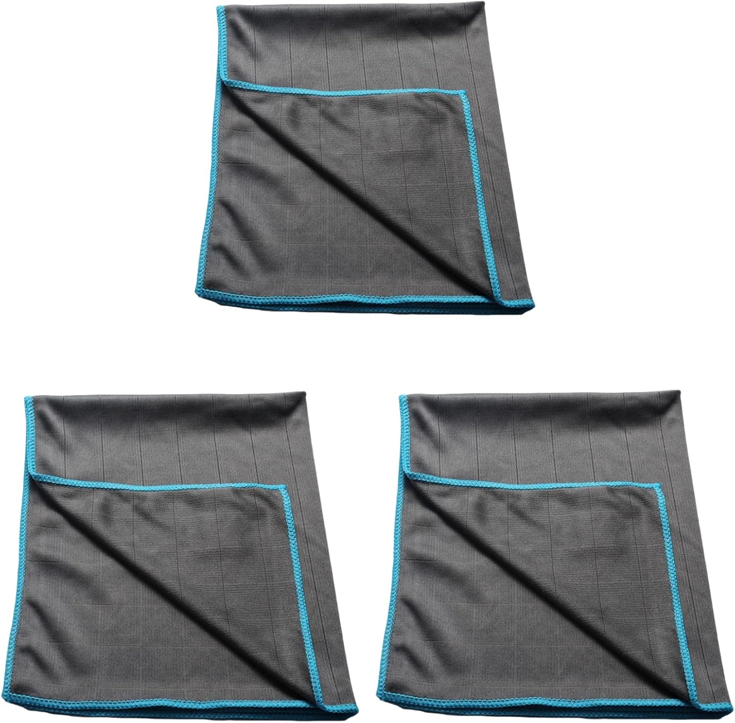 SIGEL Gl189 Chiffon De Nettoyage Delta En Microfibres, 40 X 40 Cm, Bleu