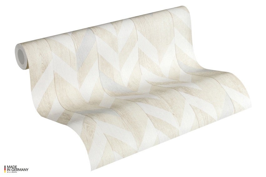 Papier peint Trompe l'oeil Beige Reality 3 Lutèce - 2