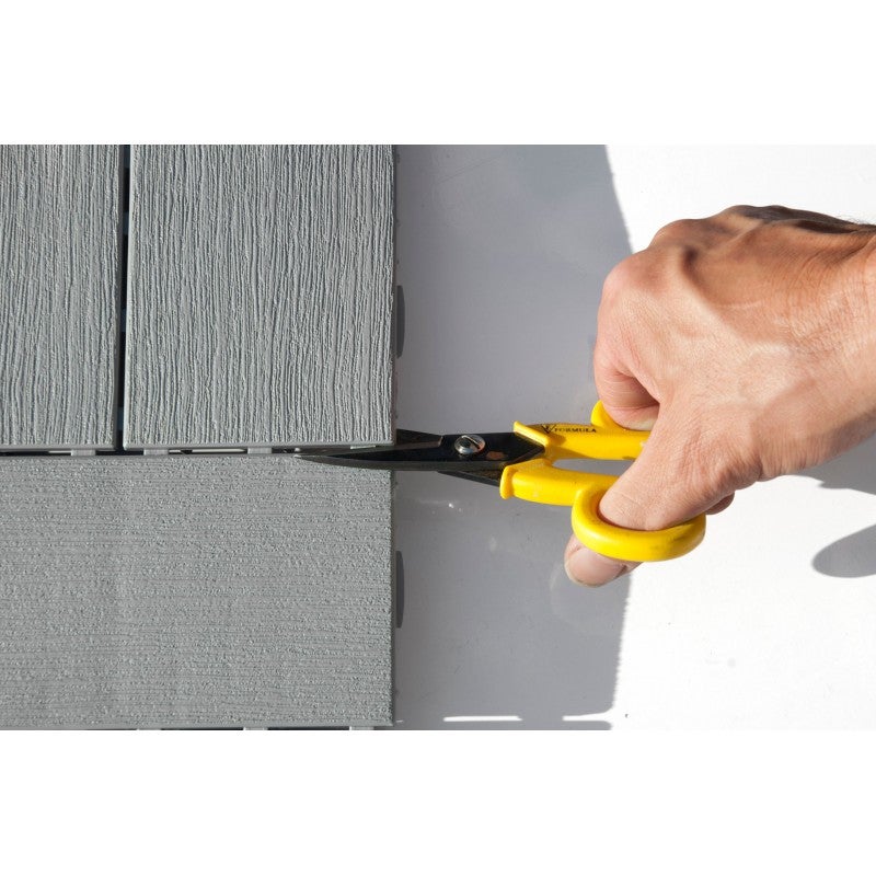 Dalle clipsable jardin finition bois 