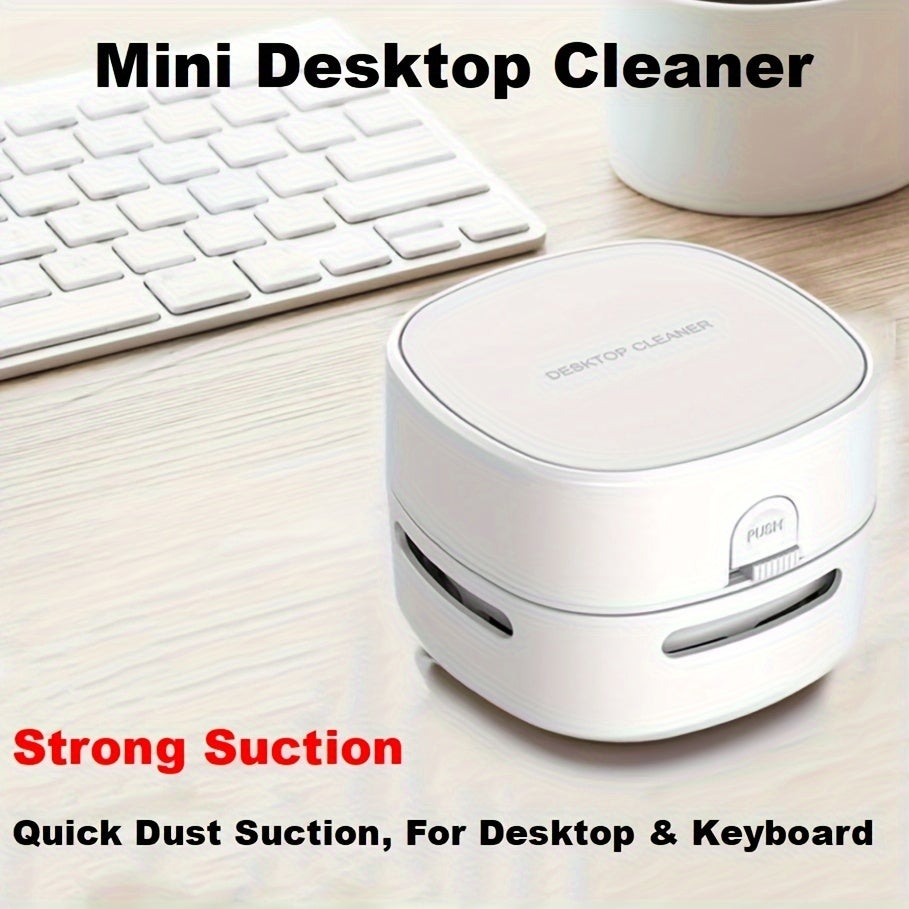 Mini aspirateur portable sans fil, petit aspirateur à main, aspirateur de bureau, adapté au bureau à domicile - 2
