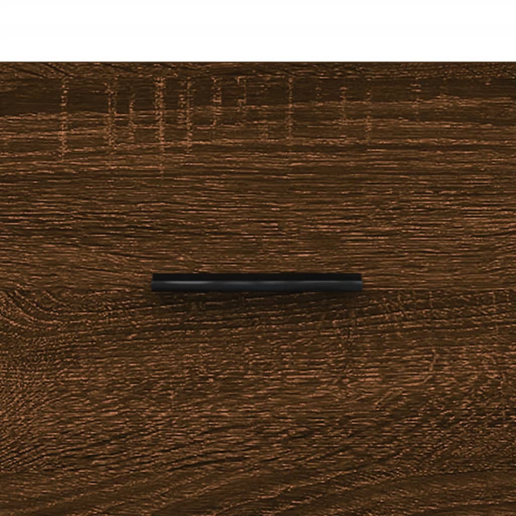 Table basse Chêne marron 50x50x40 cm Bois d'ingénierie vidaXL - 9