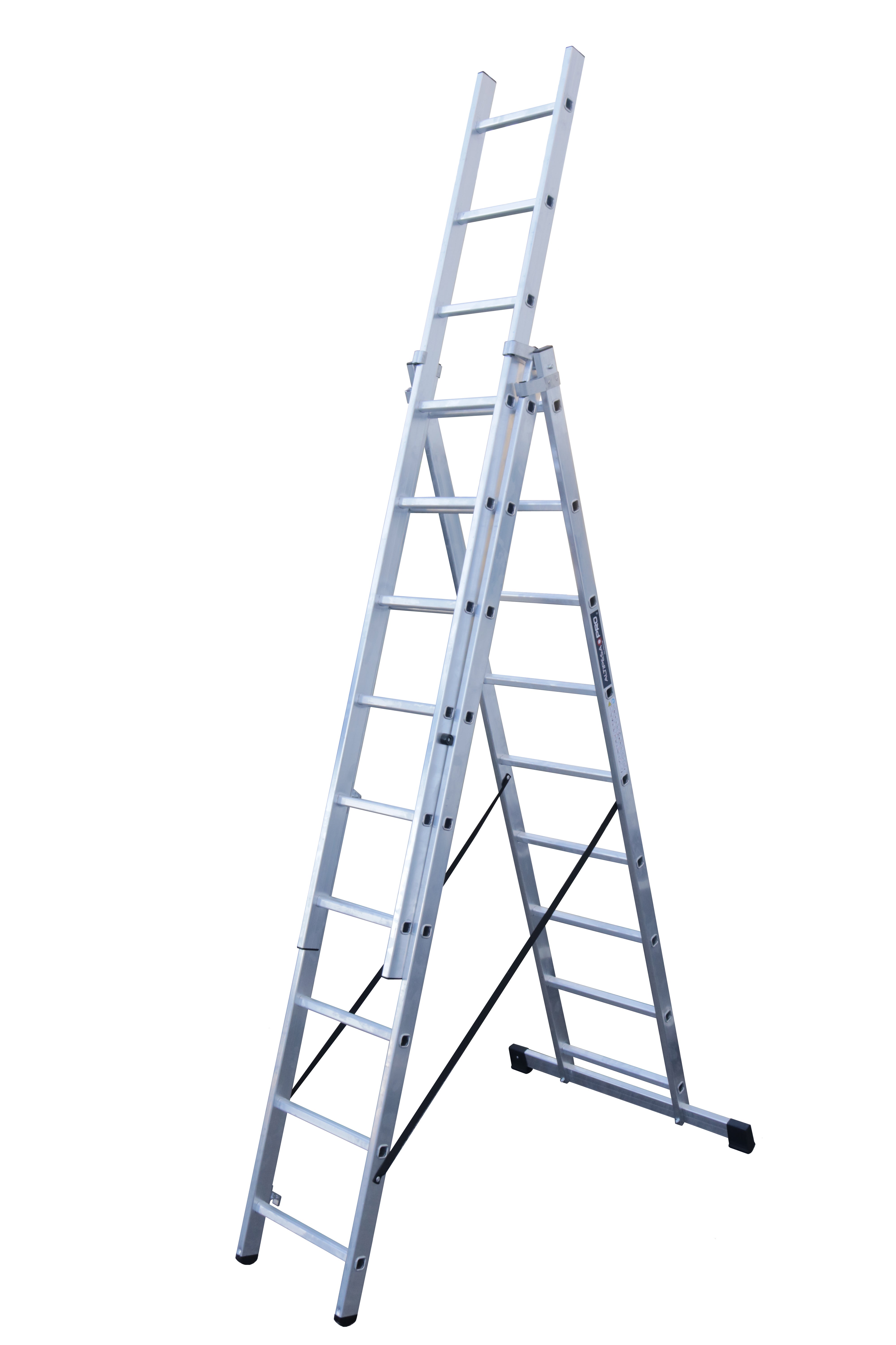 Escalera transformable 3x9 peldaños