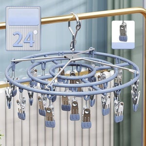Stendibiancheria da Balcone - Blu Antivento - Per Calzini | Leroy Merlin