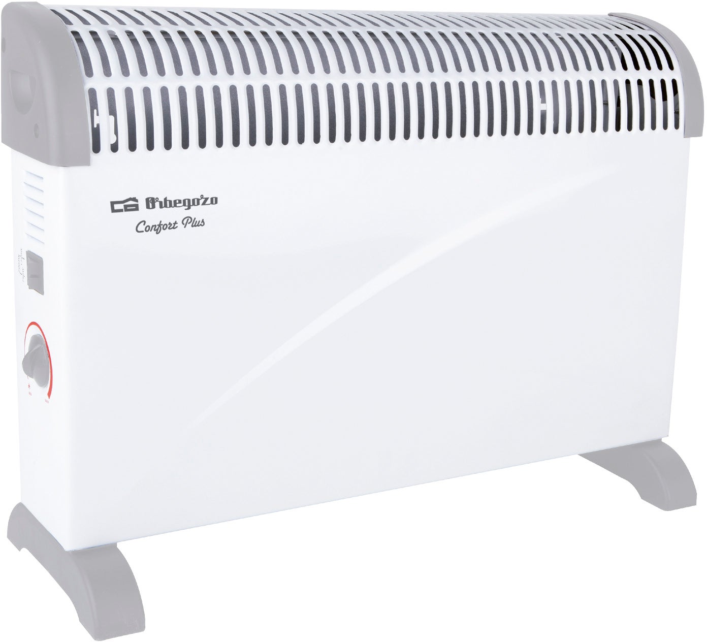 Convector Orbegozo CV 4000 A, 3 niveles de potencia, termostato regulable, 2000 W - 4