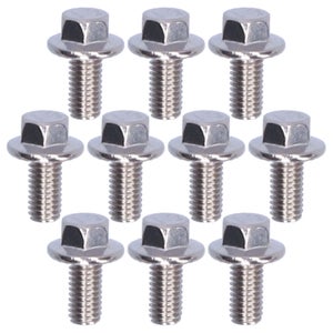 AERZETIX - 50 Bulloni senza testa M4 x 16 mm in acciaio zincato