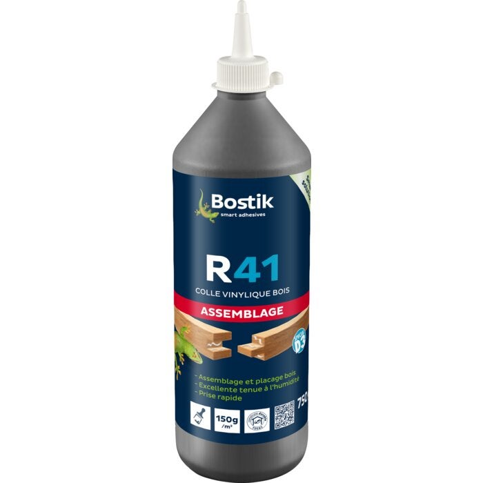 Colle vinylique à bois BOSTIK R41 - format biberon - 750g - 2