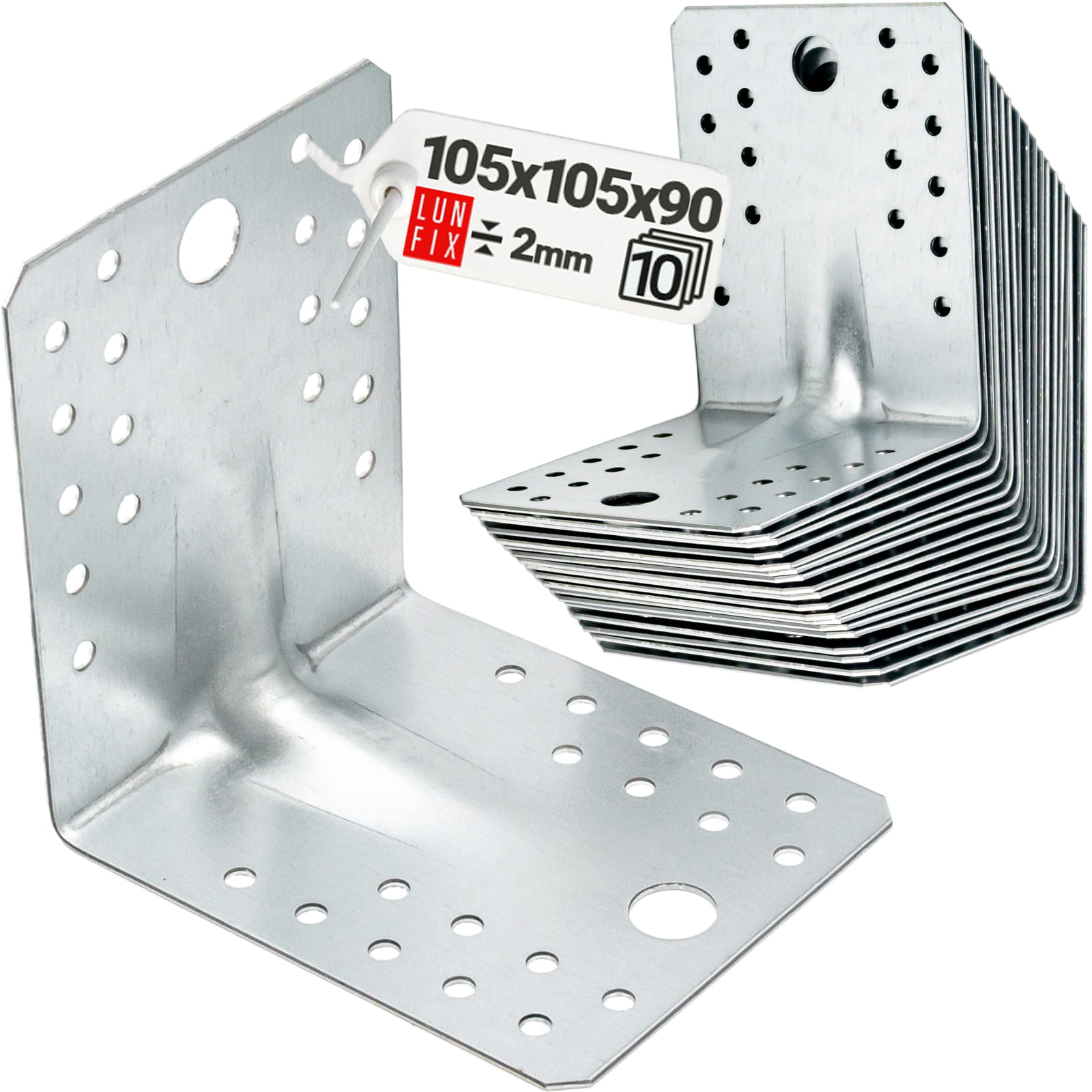 Kątownik ciesielski 105x105x90x2 10szt.