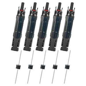 3 Portafusibili In Linea Impermeabili AWG 4-8 Con 6 Fusibili AGU 60A - Per Auto, Audio, Allarmi, Compressori - 3
