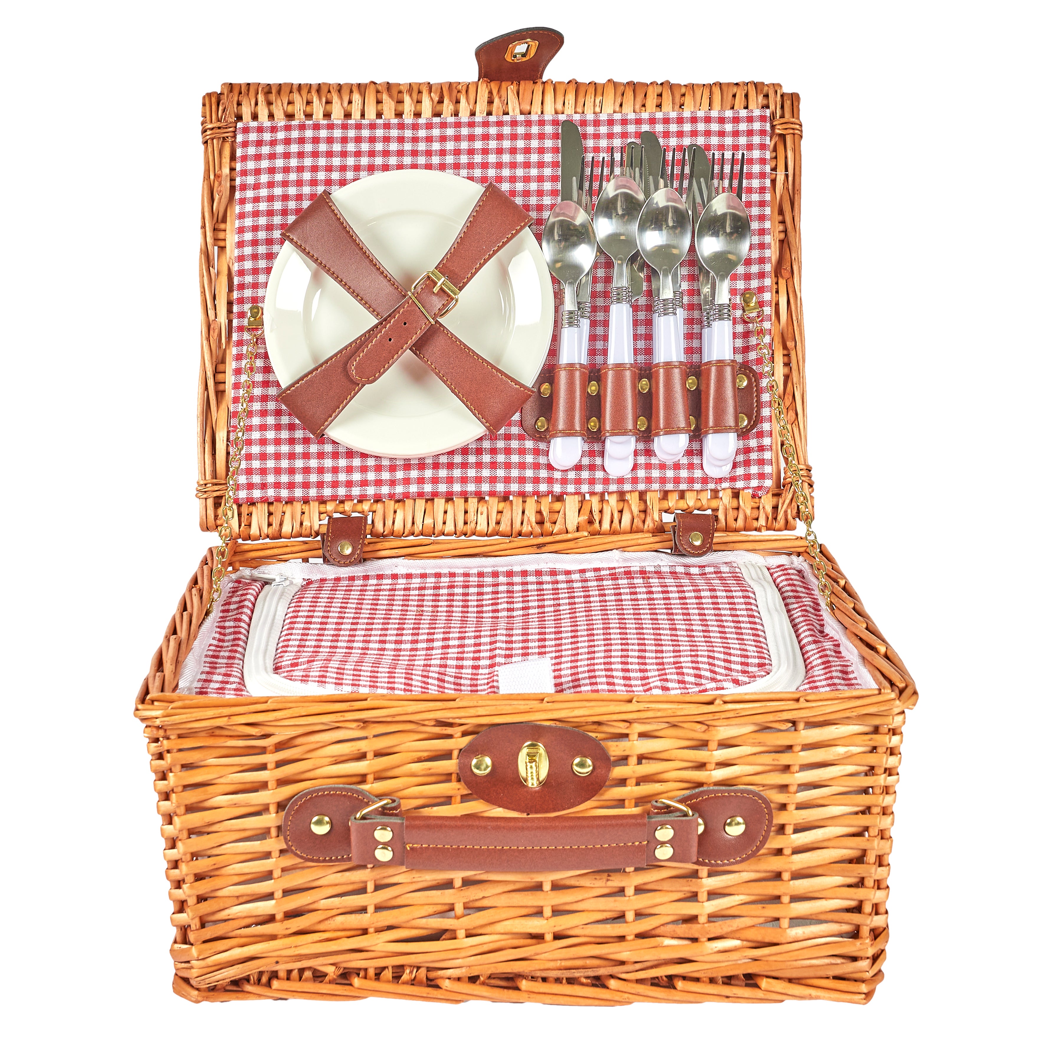 Panier de Pique Nique - COOK CONCEPT - 12L - Marron - 4 Personnes - 2