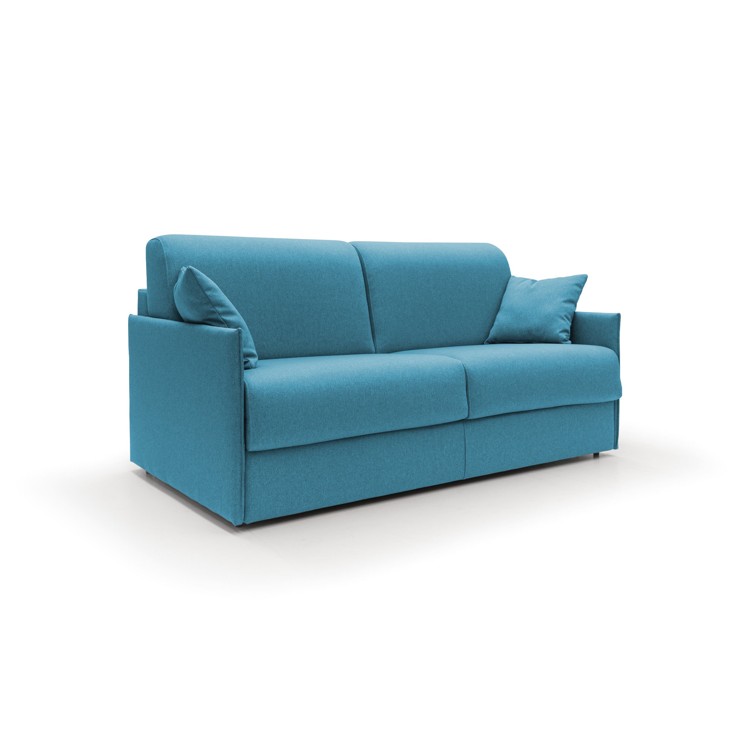Canapé-lit Convertible Double Chris - 3 Places - Tissu Imperméable - Mécanisme Facile - Fabriqué En Italie - 166 à 206 Cm - 2