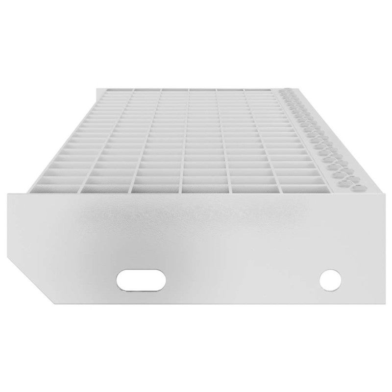 Escalier en caillebotis 90x24x7 cm acier galvanisé - 5