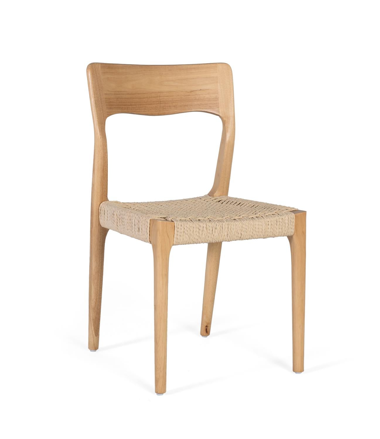 Zestaw 2 szezlongów w Bois d'hévéa