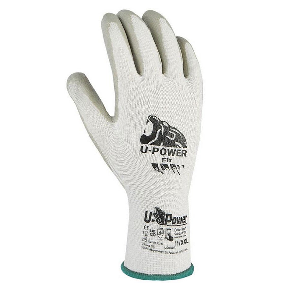 PAIRE DE GANTS DE TRAVAIL T11 - ENDUIT NITRILE, LEGER ET RESISTANT - 2