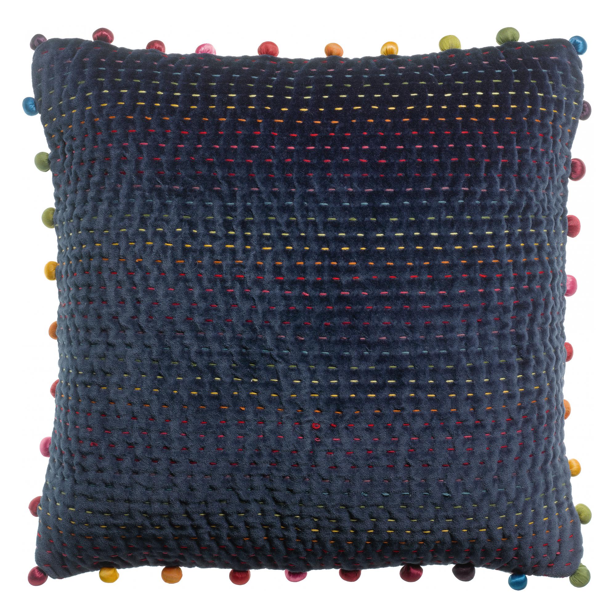 Cojín gastounet cobalto 45 x 45 cm cobalto 45 x 45 cm vivaraise