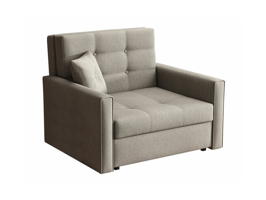 Sillón columbus 101, de color marrón claro, 85x103x98cm, tapiz, patas: plástico, metal, muebles ya montados