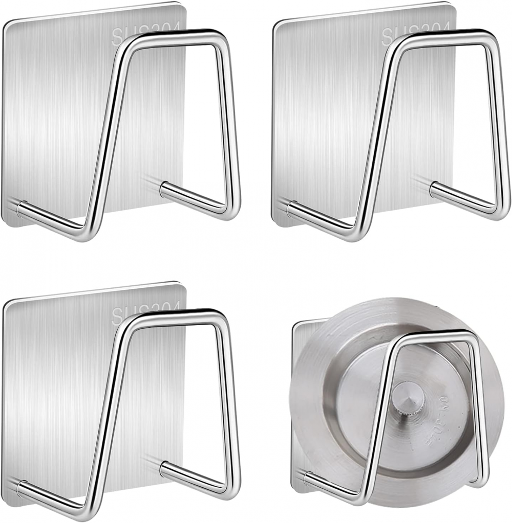 Porte Eponge Evier Cuisine,Porte-éponge De Cuisine Sans Perçage, Porte