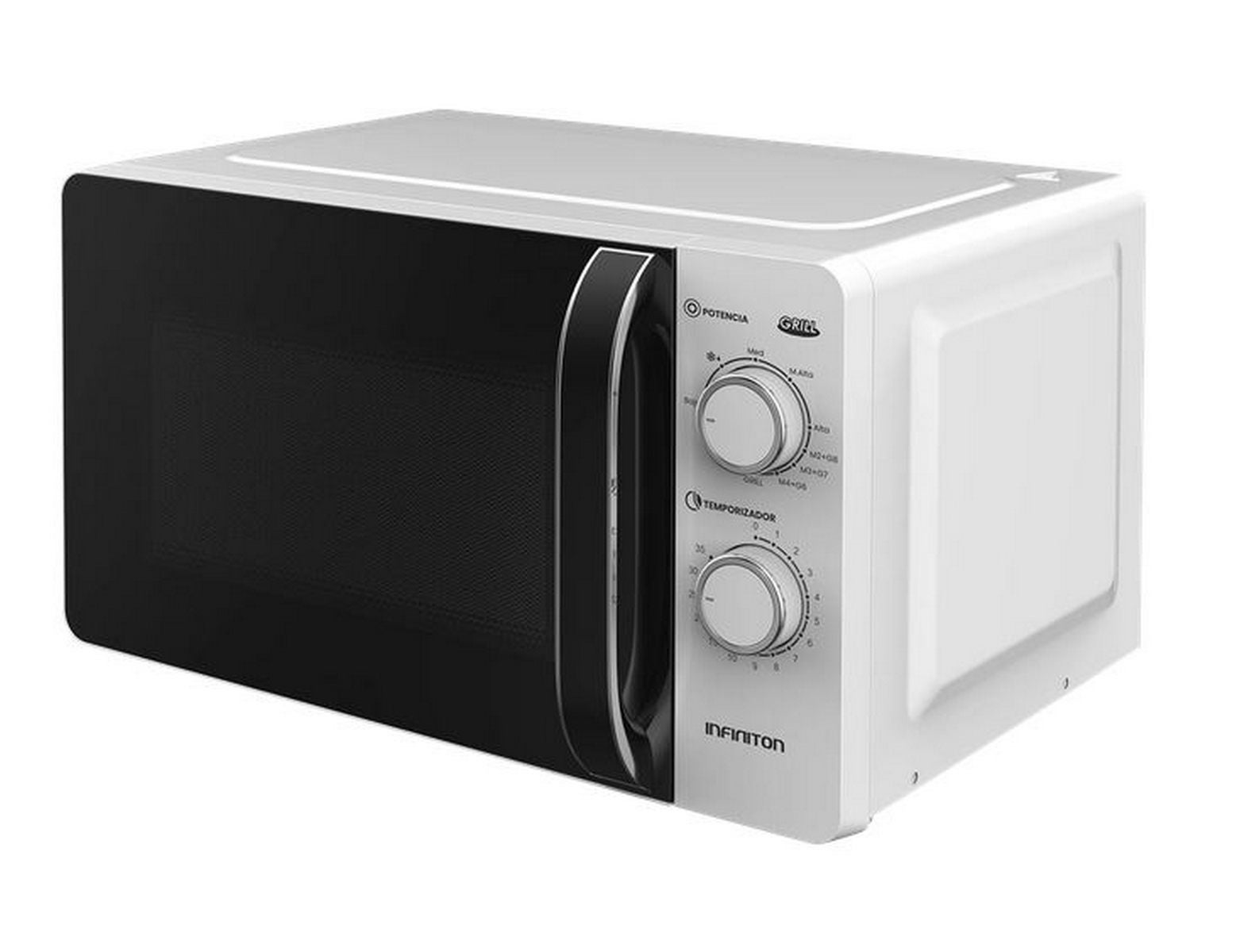 Microondas Infiniton Mw-gw2090 700w 20l Grill Blanco - Imagen 2