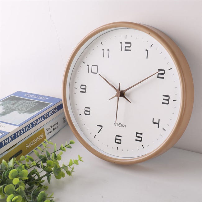 Horloge salle de bain à quartz radio pilotée, Boitier en aluminium : La Boutique de la Pendule Horloge salle de bain à quartz radio pilotée, Boitier en aluminium : La Boutique de la Pendule
