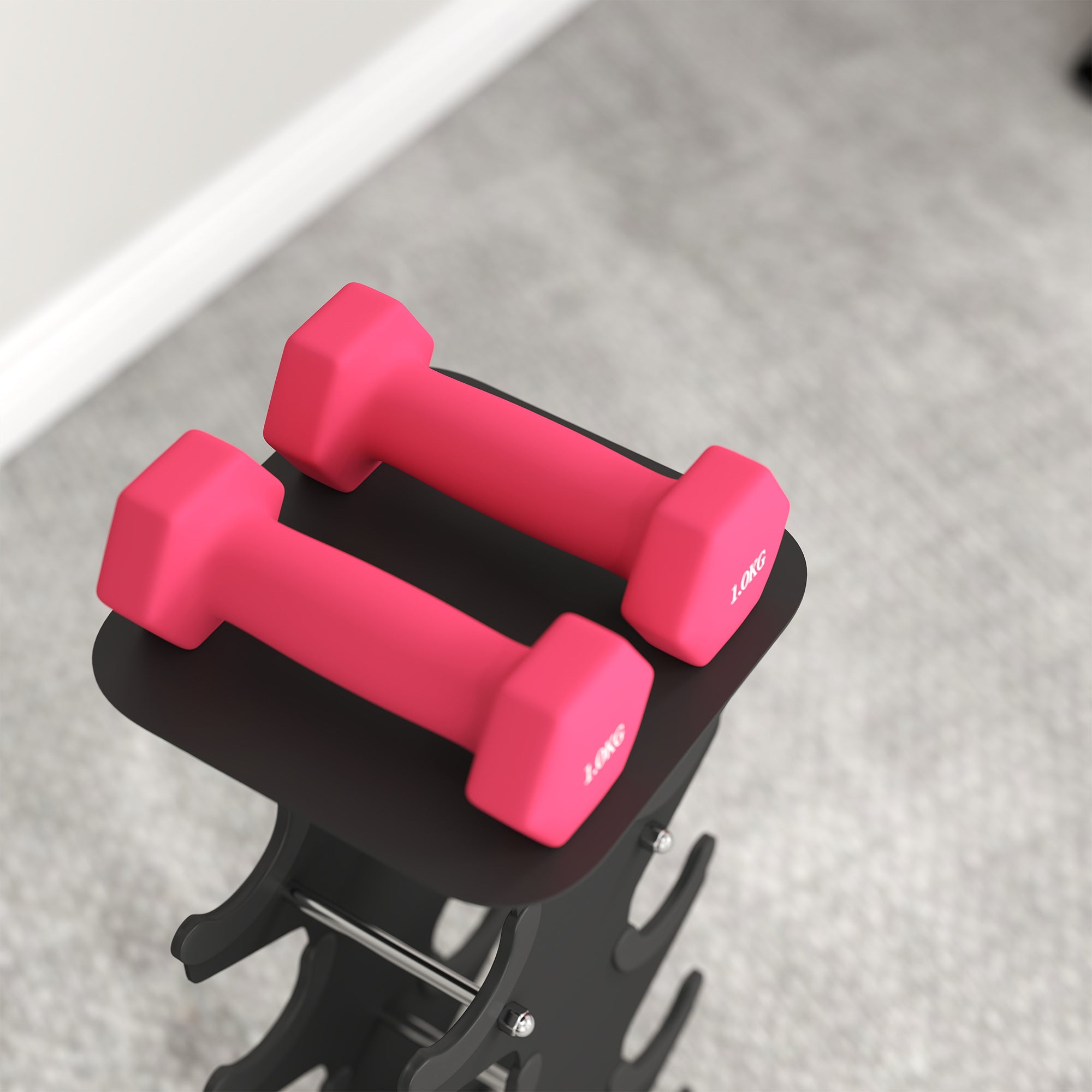 Conjunto de Halteres SPORTNOW em Metal e Plástico Multicolorido 21x14x42 cm - 4