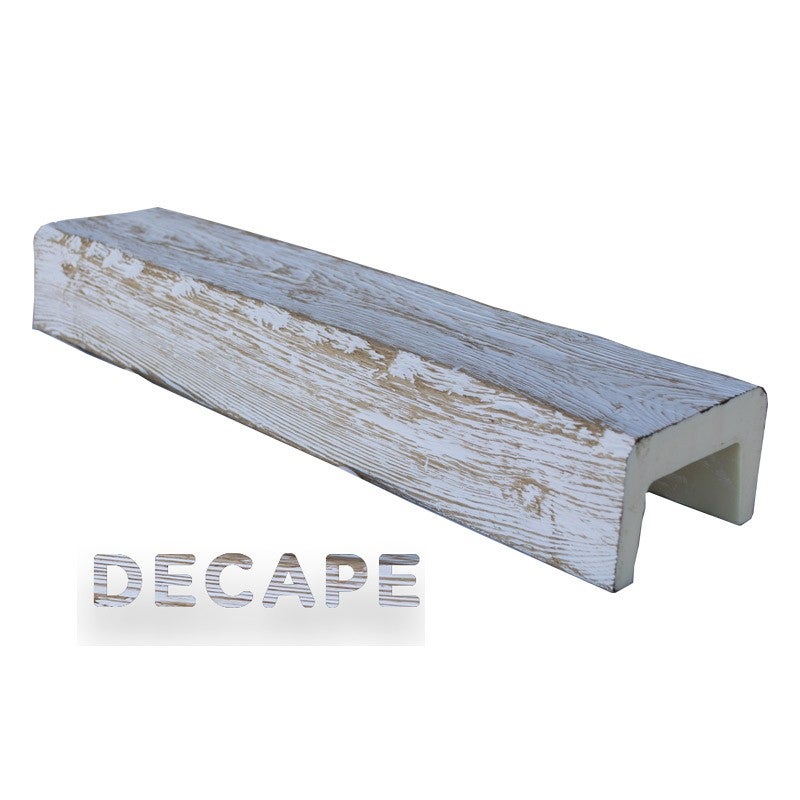 Decoracion Poliuretano  Viga De Imitación Madera Color Decape 14,5X8x300 Cm Fabricada En Poliuretano , Leroy Merlin