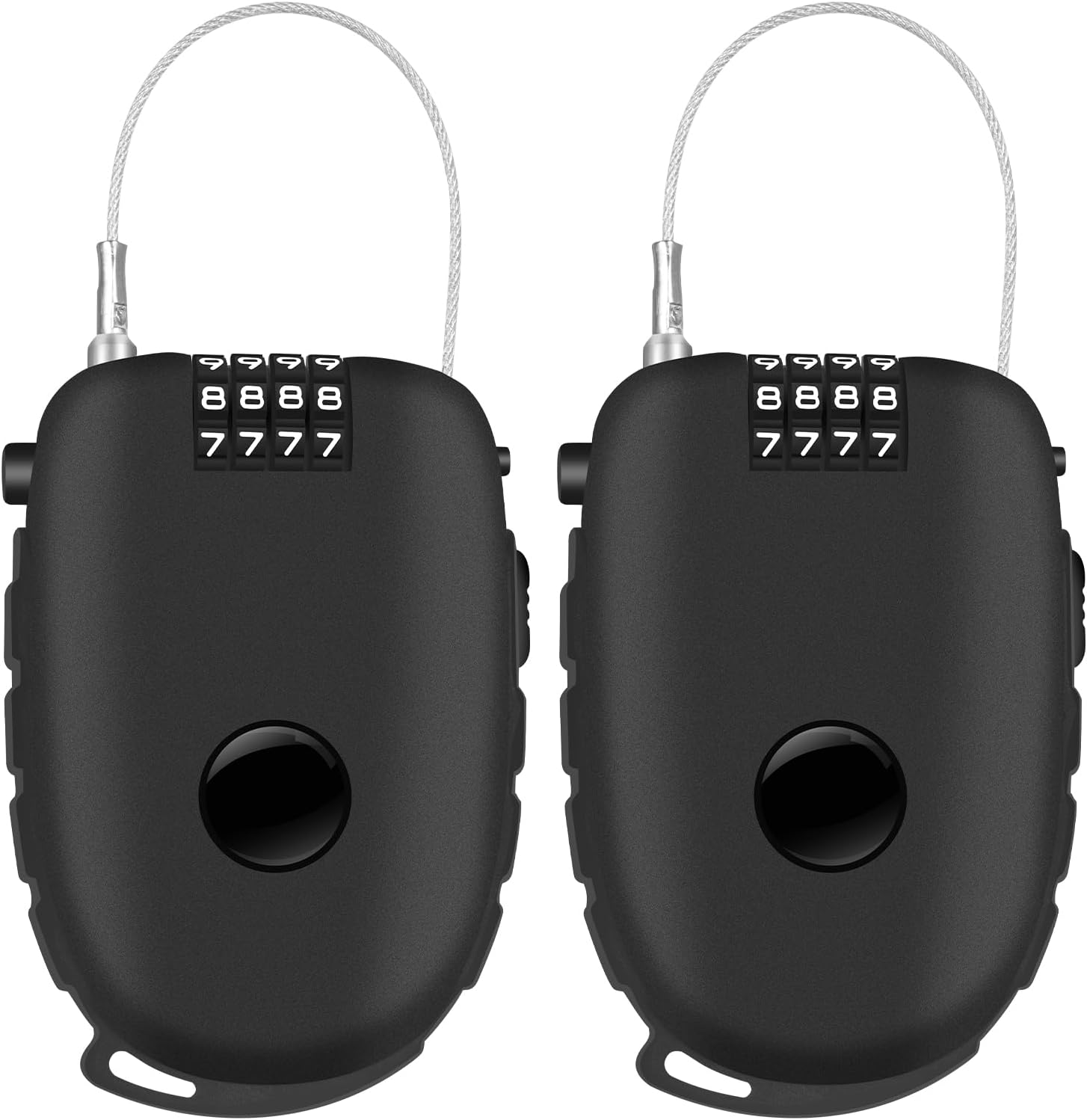 Câble antivol en acier rétractable de 3,28 pieds, câble en