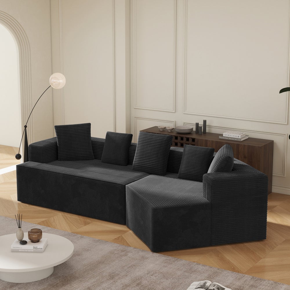 Sofa Cloud, modułowa, 312 cm, opakowanie kompresyjne, nie wymaga montażu