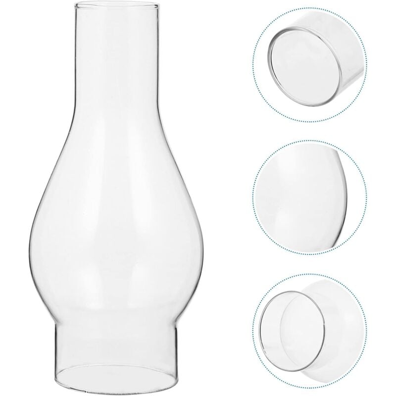Globe Verre Pour Lustre G9 Globe Abat-Jour En Verre Clair Fileté