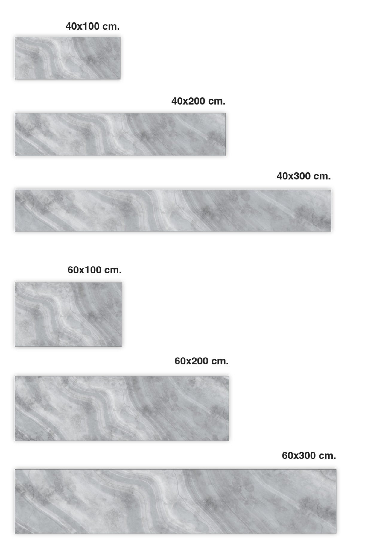 Panorama Crédence Adhésive Cuisine Marbre Gris 40x200 cm - Protection Murale Adhésif - Panneau Protege Mur - 7