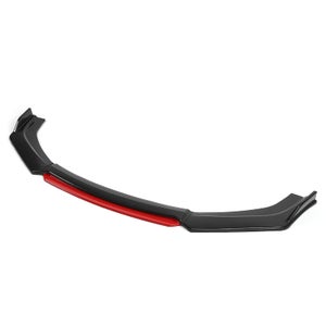 Kit Spoiler Avant 3 Pièces Noir Universel Pour Ford Focus MK1 ST / Cupra R - Lèvre Pare-Chocs Sportive