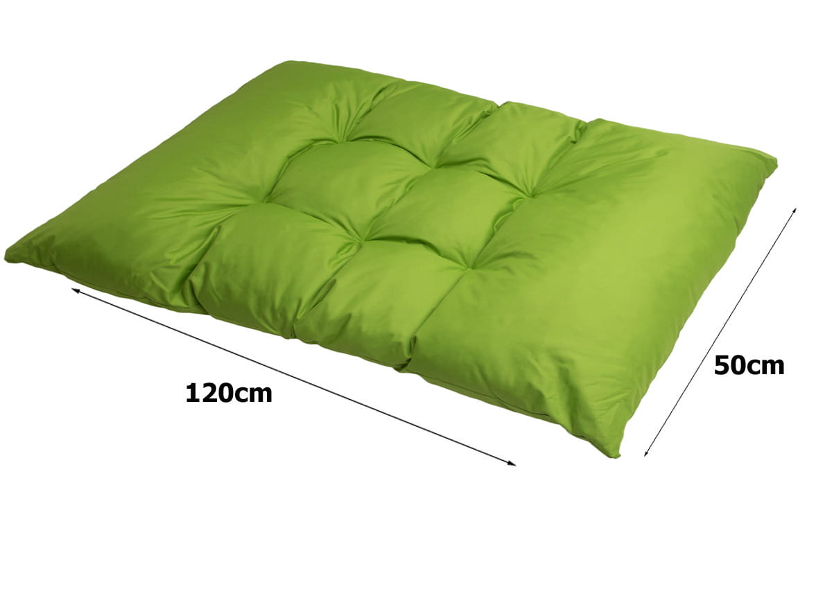 Set Coussins pour palettes 120x50 Assise-Dossier 120x50cm Chaux, coussins canapé extérieur/ matelas de palettes/ coussin de jardin avec dossier - 4
