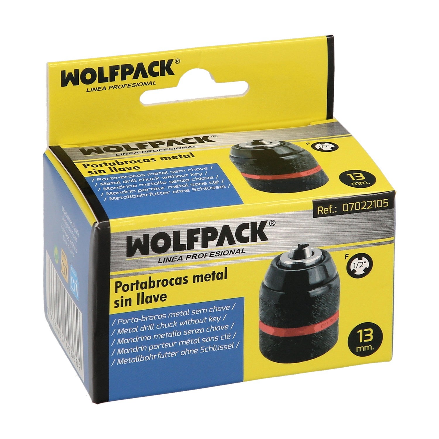 Portabrocas Sin Llave Metalico 1/2\