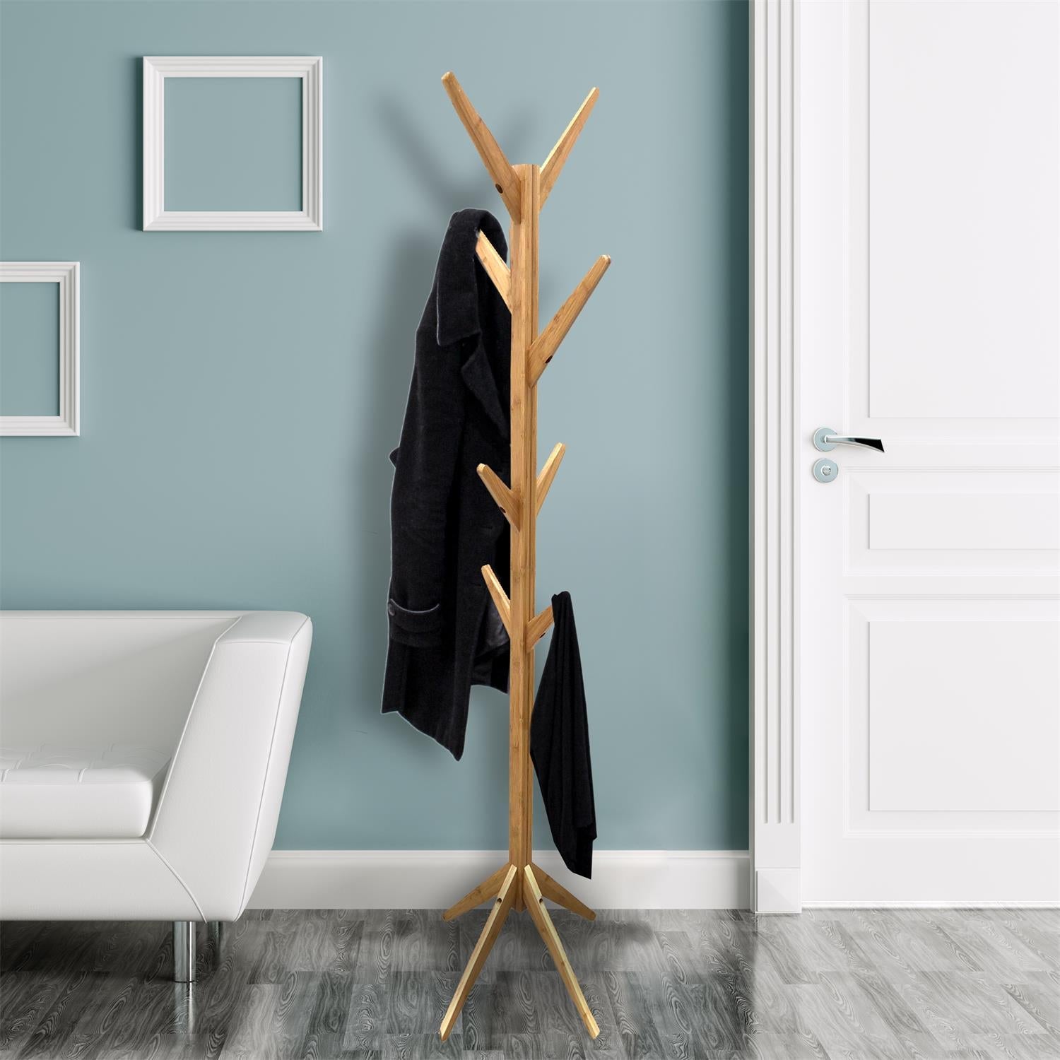 Portemanteau - HOME DECO FACTORY - Bambou - Beige - 3