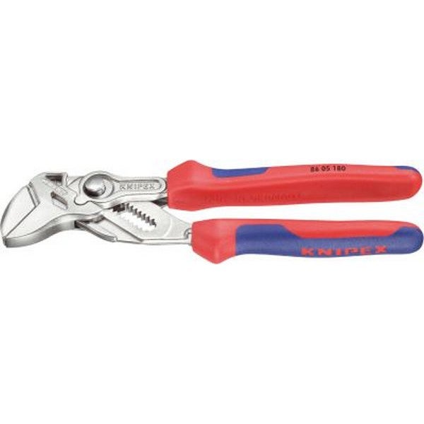 KNIPEX PINCE À FERMETURE À GLISSIÈRE COULISSANTE À BEC DE PERROQUET CHROME 250 mm.