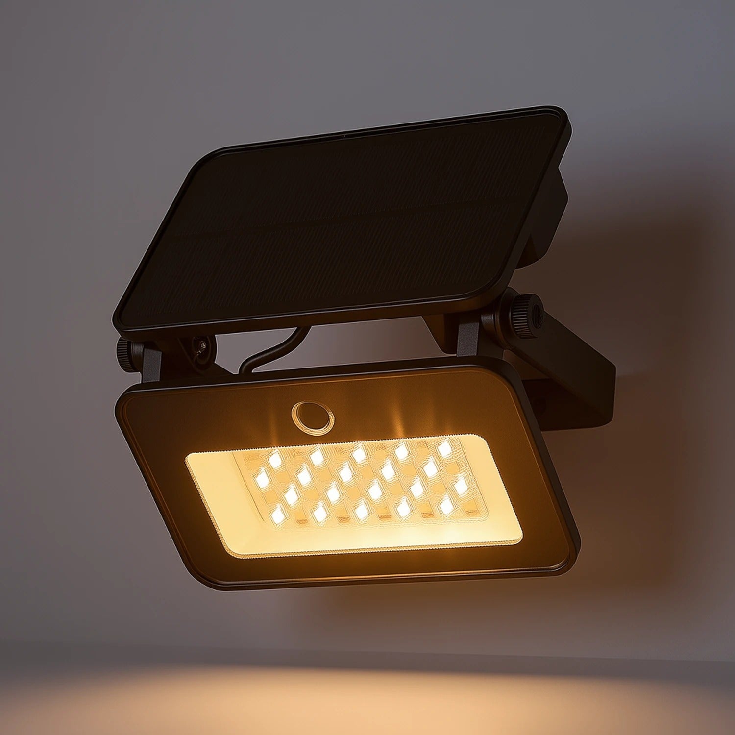 Naświetlacz solarny LED Tarcal czarno-biały LED 6W 3000K-6500K 1000lm czujnik ruchu IP65 tworzywo sztuczne Rabalux