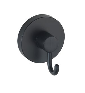 Porte-Serviettes Sans Percage WENKO - Fixation Statique Static-Loc Plus - Style Industriel Noir