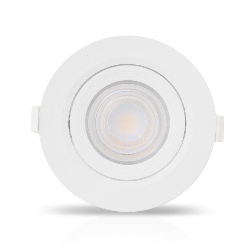 Spot LED Encastrable Rond - 145mm - 18W - 4000K - Blanc - Orientable - 2