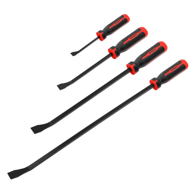 Outil polyvalent pour pneus - Facilitez la réparation automobile - Pied de biche 24 inch 61cm rouge et noir - 5