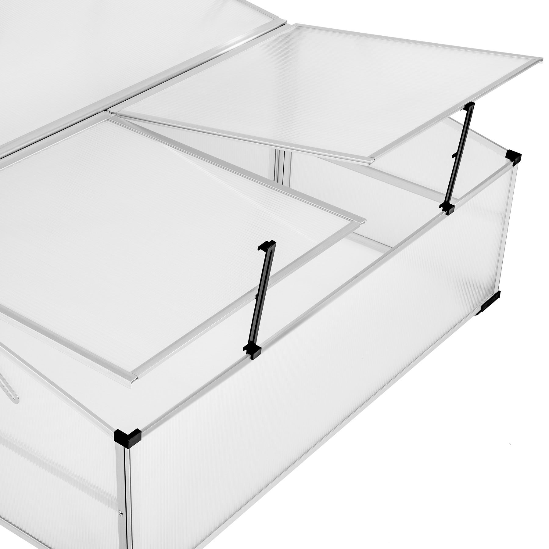 Mini serre en aluminium TECTAKE - 4