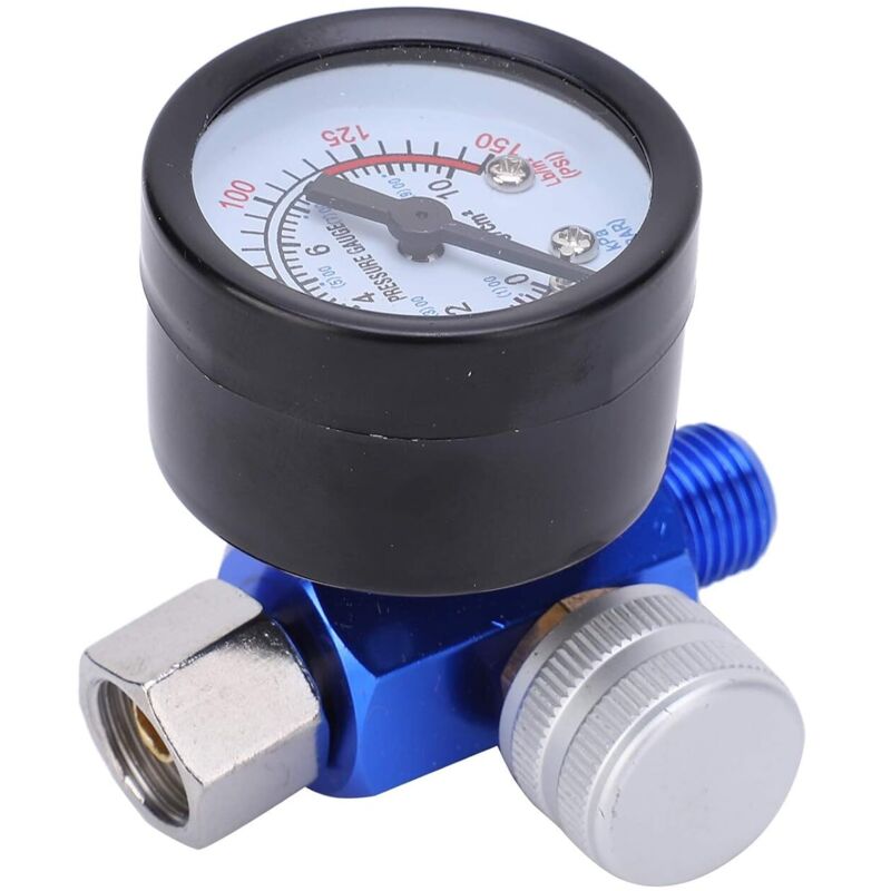 Regulator de presiune a aerului pentru pistol de vopsit de 1/4 inch, manometru, accesorii pentru scule pneumatice