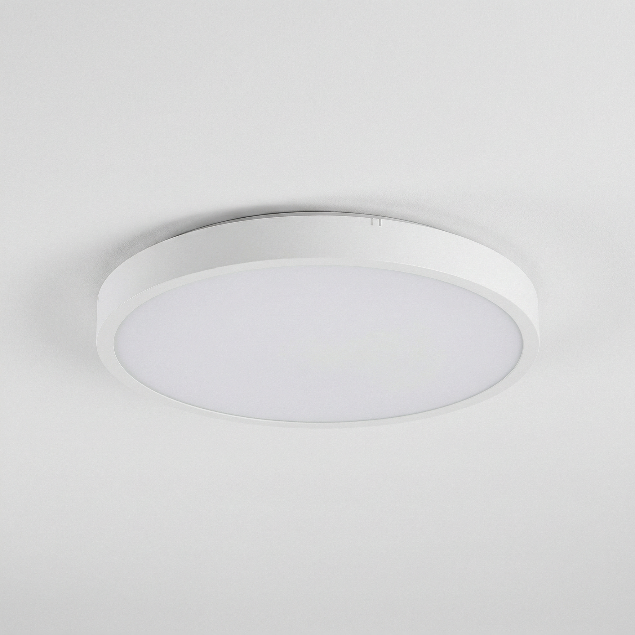 Plafon Alenzo okrągły biały LED 18W 3000/4000/6000K 1250lm wym: 6,5 x 30,5 cm IP44 tworzywo sztuczne Rabalux