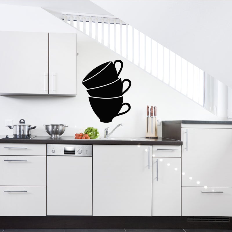 Adesivo ardesia Coppe Lot - Sticker adesivo - adesivi murali - 105x85cm - 3