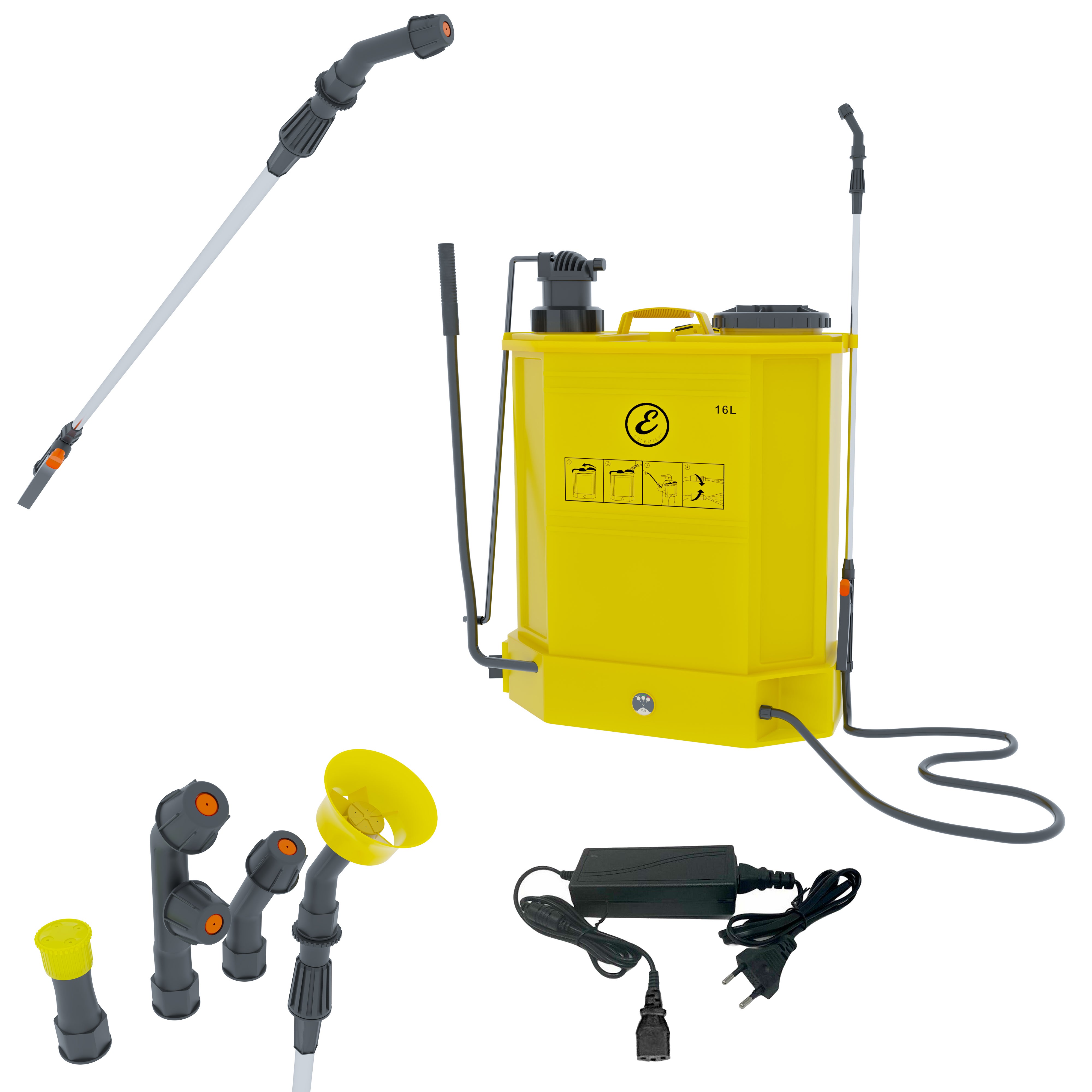 DOITOOL Spruzzatore Portatile Da Giardino 2L – Pompa A Pressione Per Irrigazione, Pulizia Auto E Concimazione