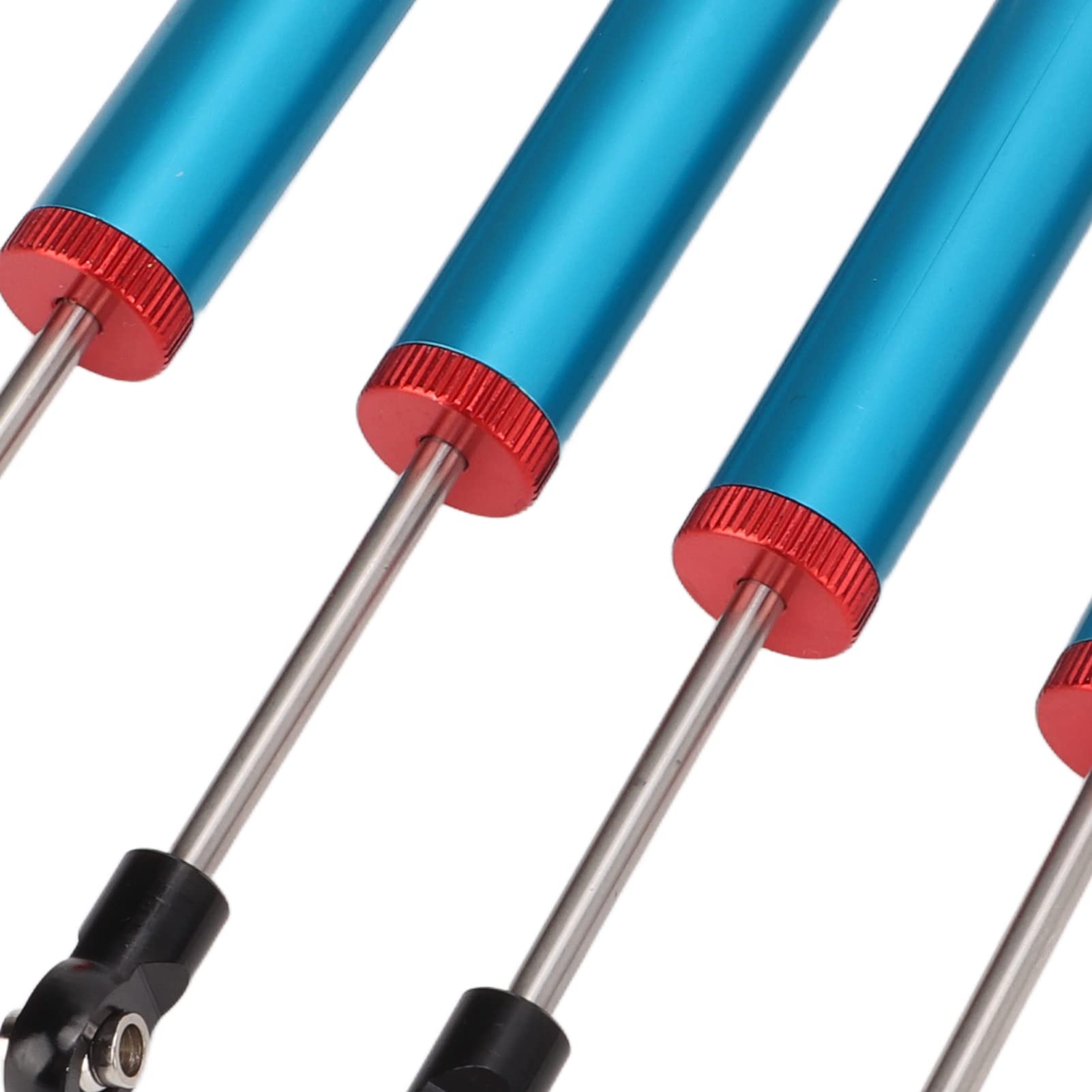 pezzi RC Car Ammortizzatore in lega di alluminio Ammortizzatore olio per simulazione 1/10 Auto da arrampicata 110mm (blu) - 9