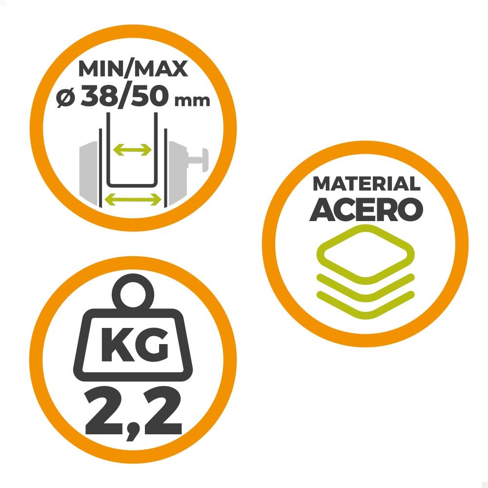 Pied de parasol pliant Garden métal Aktive - 4