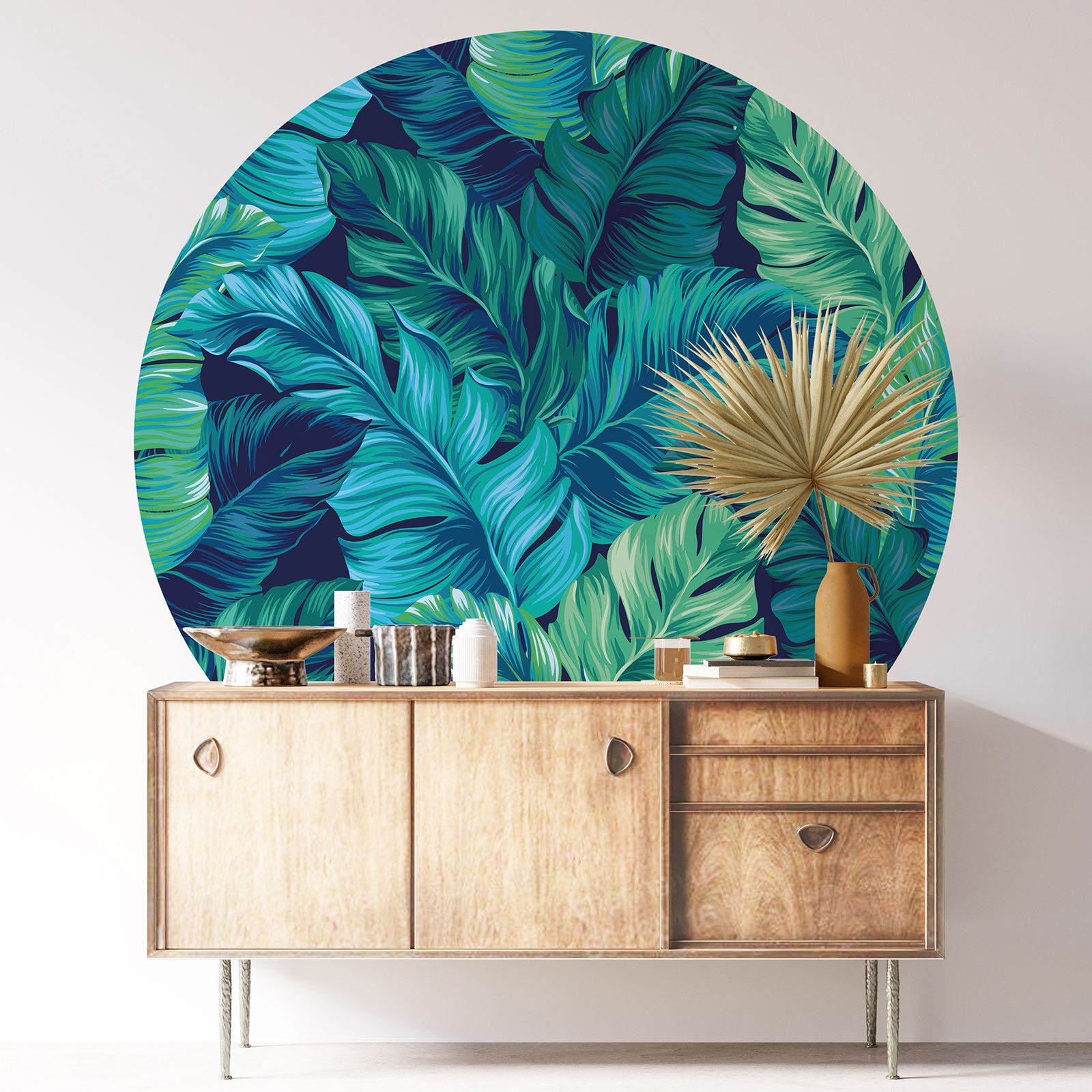 Sticker Mural Rond Cercle Motif Botanique 3617689857497 Adh sif sticker-mural-rond-cercle-motif-botanique-3617689857497-adh-sif