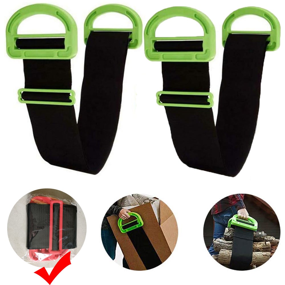 Sangles de déplacement et de levage réglables, 2 pièces, ceinture ...