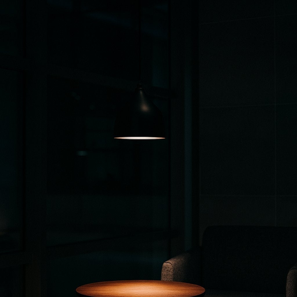 Lampa wisząca sufitowa Como 1-punktowa E27 120 cm IP20 stal czarna MasterLED - 6