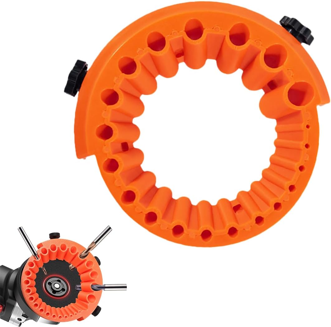 Affûteuse De Forets Portable Pour Meuleuse D'Angle - Compatible Forets 2-13 Mm Et Meuleuses 115/125 Mm
